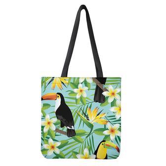 Aloha Keel-Billed Toucan Print Tote Bag | Newhawaiianshirts