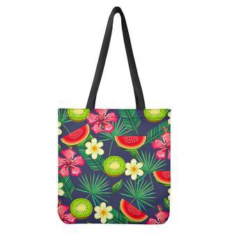 Aloha Tropical Watermelon Pattern Print Tote Bag | Newhawaiianshirts DE