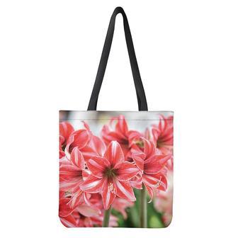 Amaryllis Flower Print Tote Bag | Newhawaiianshirts UK