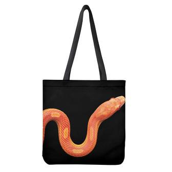 Amel Motley Corn Snake Print Tote Bag | Newhawaiianshirts