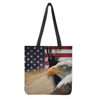 American Dream Of Liberty Print Tote Bag | Newhawaiianshirts DE