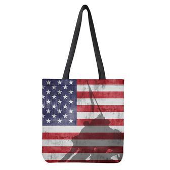 American Flag War Memorial Print Tote Bag | Newhawaiianshirts