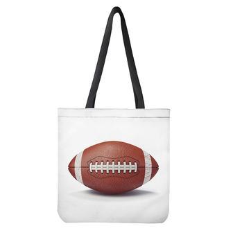 American Football Ball Print Tote Bag | Newhawaiianshirts AU