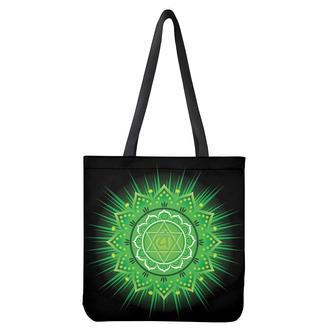 Anahata Chakra Mandala Print Tote Bag | Newhawaiianshirts AU