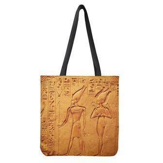 Ancient Egyptian Gods Print Tote Bag | Newhawaiianshirts CA