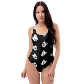 Angry Pitbull One Piece Swimsuite | Newhawaiianshirts CA