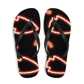 Arrowhead Kc Flip-Flops | Newhawaiianshirts