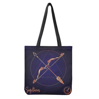 Astrological Sagittarius Sign Print Tote Bag | Newhawaiianshirts DE