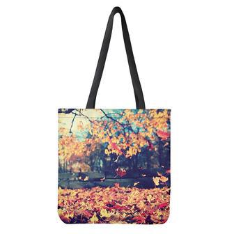 Autumn Leaves Print Tote Bag | Newhawaiianshirts UK