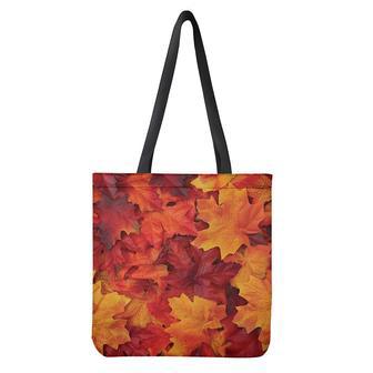 Autumn Maple Leaf Print Tote Bag | Newhawaiianshirts CA