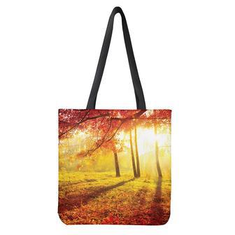 Autumn Trees Print Tote Bag | Newhawaiianshirts CA