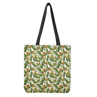 Avocado Cut In Half Drawing Print Tote Bag | Newhawaiianshirts DE