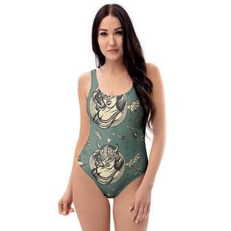 Barbarian Warrior Viking Norse One Piece Swimsuite | Newhawaiianshirts CA