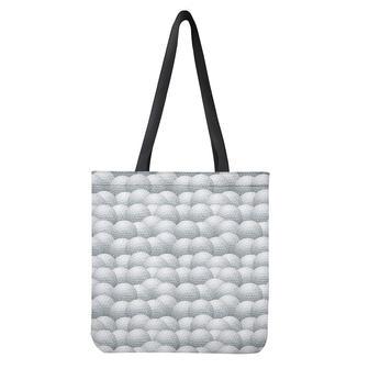 Big Golf Ball Pattern Print Tote Bag | Newhawaiianshirts DE