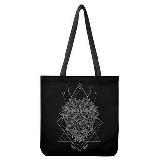 Black And White Leo Sign Print Tote Bag | Newhawaiianshirts UK