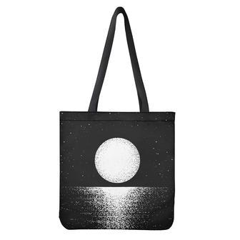 Black And White Moonlight Print Tote Bag | Newhawaiianshirts AU