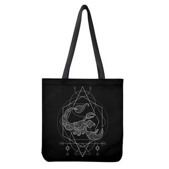 Black And White Scorpio Sign Print Tote Bag | Newhawaiianshirts