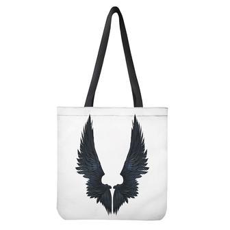 Black Demon Wings Print Tote Bag | Newhawaiianshirts CA