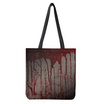 Bloody Metal Wall Print Tote Bag | Newhawaiianshirts DE