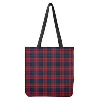 Blue And Red Tartan Pattern Print Tote Bag | Newhawaiianshirts AU