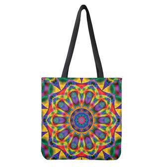 Boho Kaleidoscope Print Tote Bag | Newhawaiianshirts AU