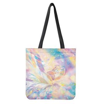 Bright Holographic Print Tote Bag | Newhawaiianshirts AU