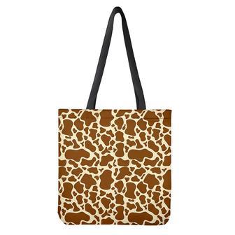 Brown Cow Print Tote Bag | Newhawaiianshirts