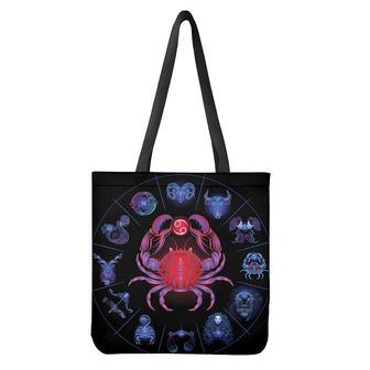 Cancer And Astrological Signs Print Tote Bag | Newhawaiianshirts CA