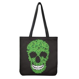 Cannabis Skull Print Tote Bag | Newhawaiianshirts AU