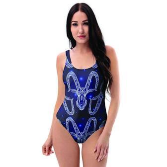 Capricorn Gothic Witch One Piece Swimsuite | Newhawaiianshirts AU