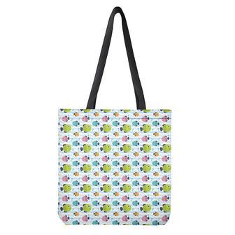 Cartoon Fish Pattern Print Tote Bag | Newhawaiianshirts