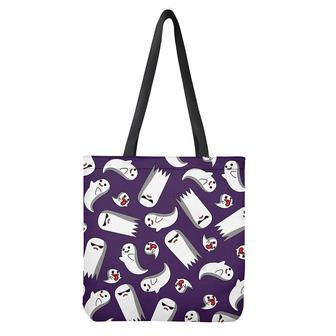 Cartoon Ghost Pattern Print Tote Bag | Newhawaiianshirts UK