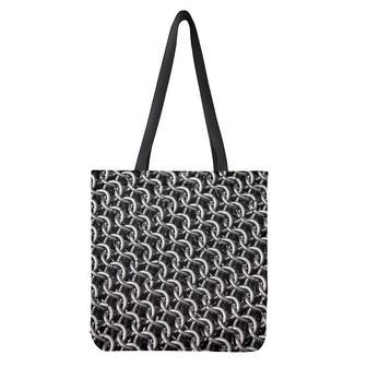 Chainmail Ring Pattern Print Tote Bag | Newhawaiianshirts