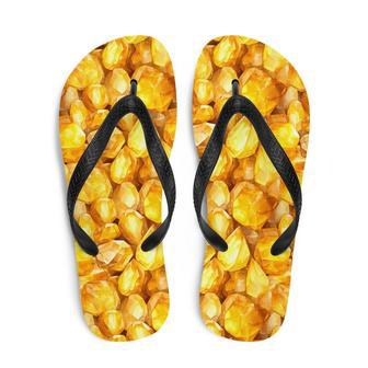 Citrine Summer Flip Flops | Newhawaiianshirts