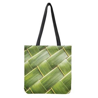 Coconut Leaf Print Tote Bag | Newhawaiianshirts DE