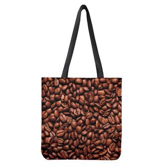 Coffee Beans Print Tote Bag | Newhawaiianshirts