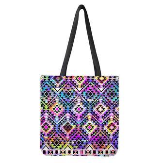 Colorful Aztec Pattern Print Tote Bag | Newhawaiianshirts AU