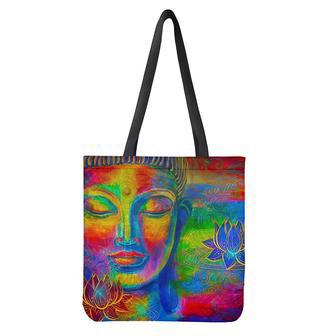 Colorful Buddha Print Tote Bag | Newhawaiianshirts DE