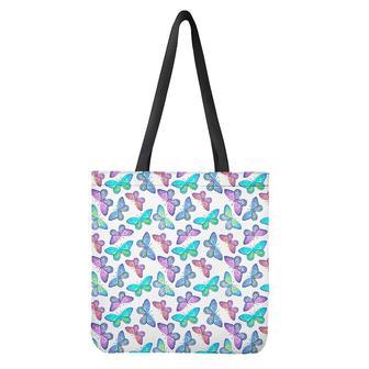 Colorful Butterfly Pattern Print Tote Bag | Newhawaiianshirts AU