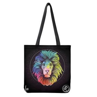 Colorful Leo Sign Print Tote Bag | Newhawaiianshirts DE