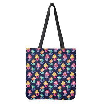 Colorful Mermaid Pattern Print Tote Bag | Newhawaiianshirts