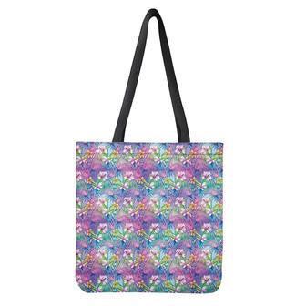 Colorful Tropical Flamingo Print Tote Bag | Newhawaiianshirts UK