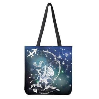 Constellation Of Sagittarius Print Tote Bag | Newhawaiianshirts AU