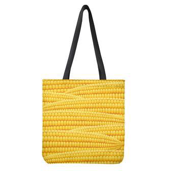 Corn Pattern Print Tote Bag | Newhawaiianshirts CA