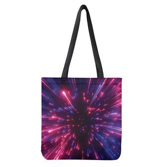 Cosmic Hyperspace Print Tote Bag | Newhawaiianshirts