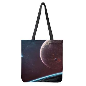 Cosmic Space Print Tote Bag | Newhawaiianshirts UK