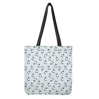 Cow Milk Bottle Pattern Print Tote Bag | Newhawaiianshirts UK