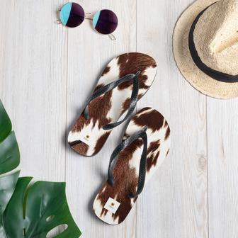 Cowhide Flip-Flops | Newhawaiianshirts