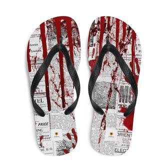 Crime Scene Flip-Flops | Newhawaiianshirts UK