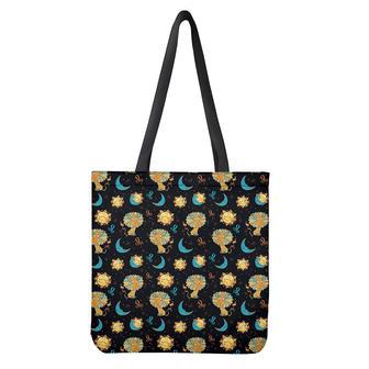 Cute Cartoon Leo Pattern Print Tote Bag | Newhawaiianshirts DE